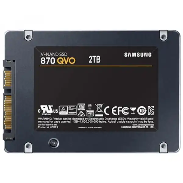 SAMSUNG SSD 2TB 870 QVO 2.5'' SATA III - MZ-77Q2T0BW