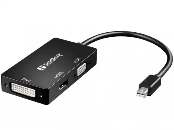 Sandberg Adapter Mini DisplayPort - HDMI/DVI/VGA 509-12