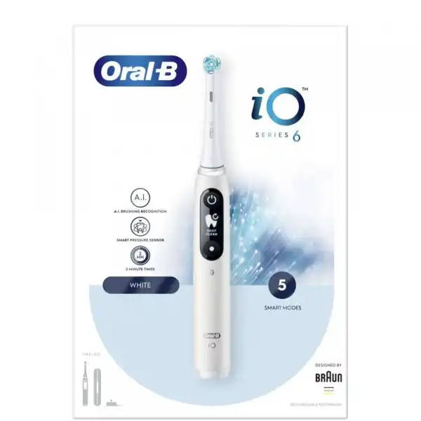 ORAL-B Power iO6 White Električna četkica za zube