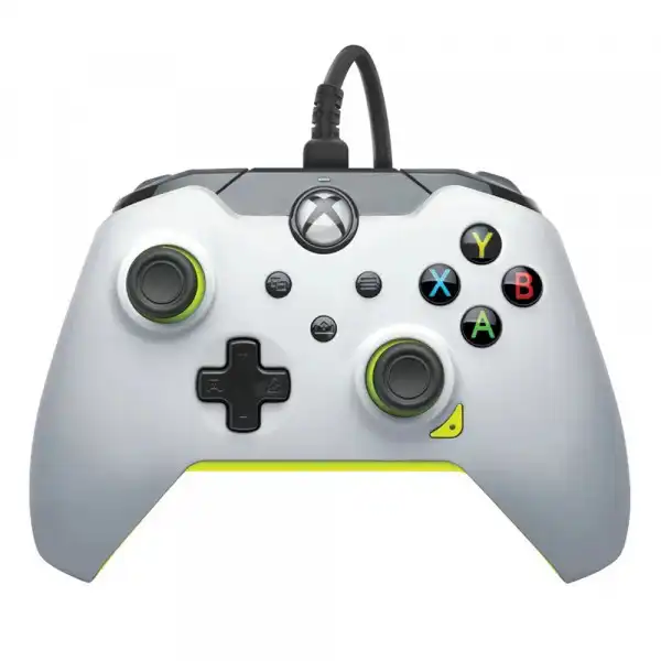 XBOXONE/XSX&PC Wired Controller White Electric (Yellow)