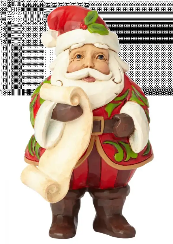 Mini Santa With List