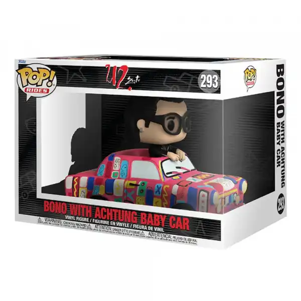 Funko POP Ride SUPDLX: U2-AB Car /w Bono