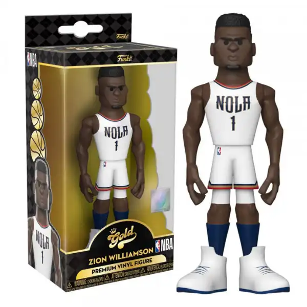 NBA Pelicans Gold 5'' Zion Williamson (Homeuni)