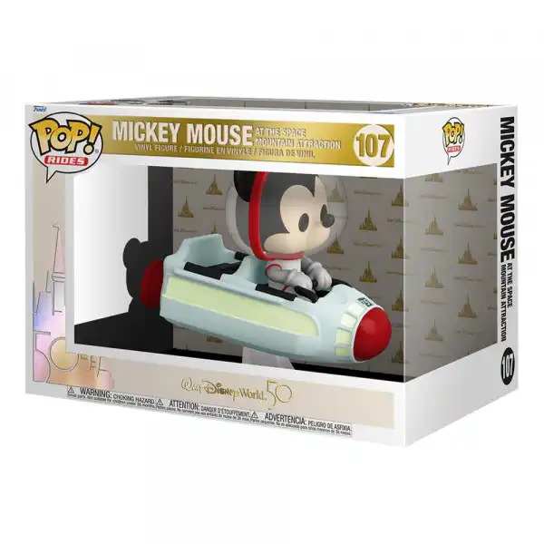 Funko Pop Rides Super Deluxe: Disney - Space Mountain W/ Mickey Mouse