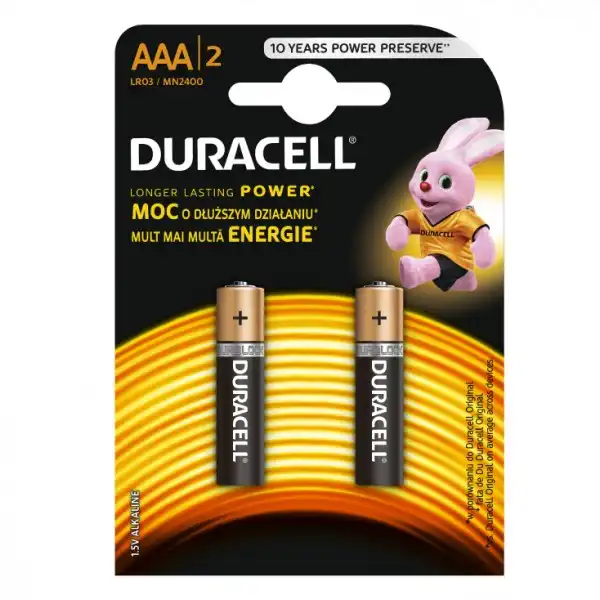 Duracell alkalne baterije AAA DUR-LR03/BP2