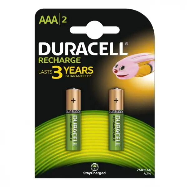 Duracell punjive baterije AAA 750 mAh DUR-NH-AA750/BP2