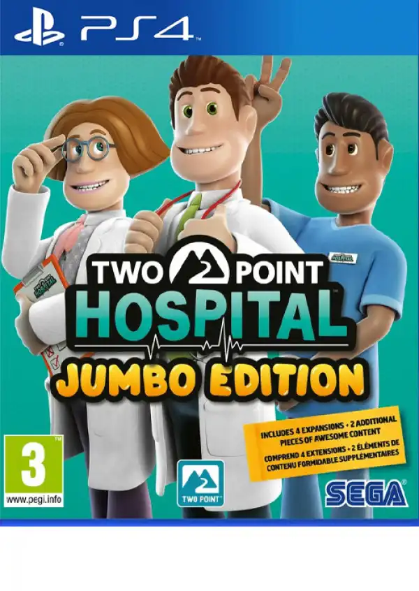 PS4 Two Point Hospital - Jumbo Edition