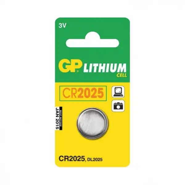 GP dugmasta baterija CR2025 GP-CR2025