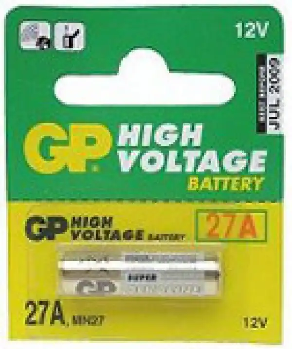 GP visokonaponska alkalna baterija GP-27A