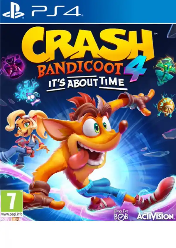 PS4 Crash Bandicoot 4 It's about time