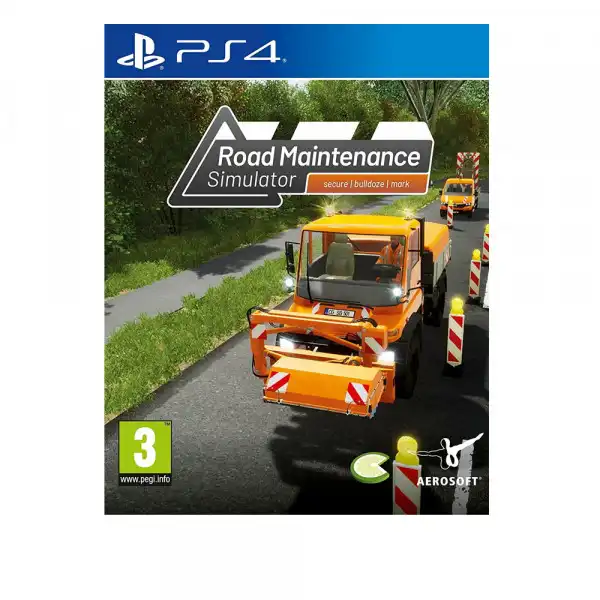PS4 Road Maintenance Simulator