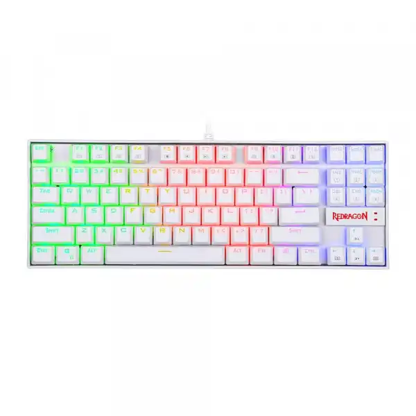 Kumara K552-RGB Mechanical Gaming Keyboard White - Red Switch