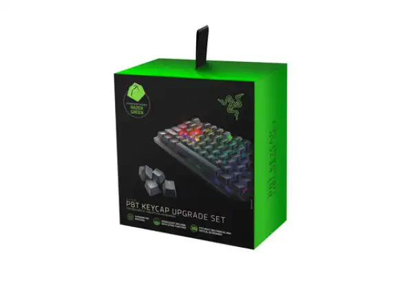 Razer PBT Keycap Upgrade Set - Razer Green