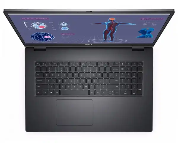 DELL Precision M7780 17.3 inch FHD 500nits i9-13950HX 32GB 1TB SSD RTX 3500 12GB Backlit FP SC Win11Pro 3yr ProSupport laptop