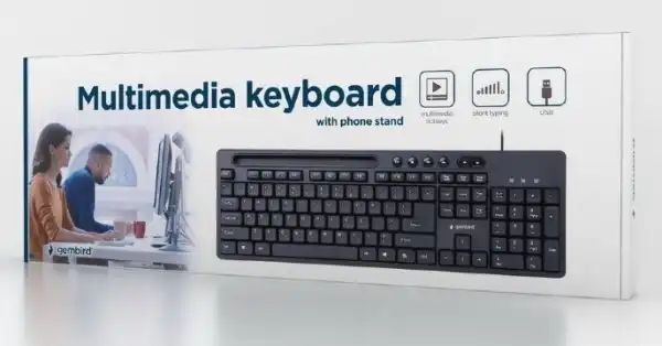 KB-UM-108 Gembird Multimedijalna tastatura