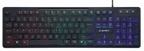 KB-UML-02 Gembird Rainbow multimedijalna tastatura sa pozadinskim osvetljenjem