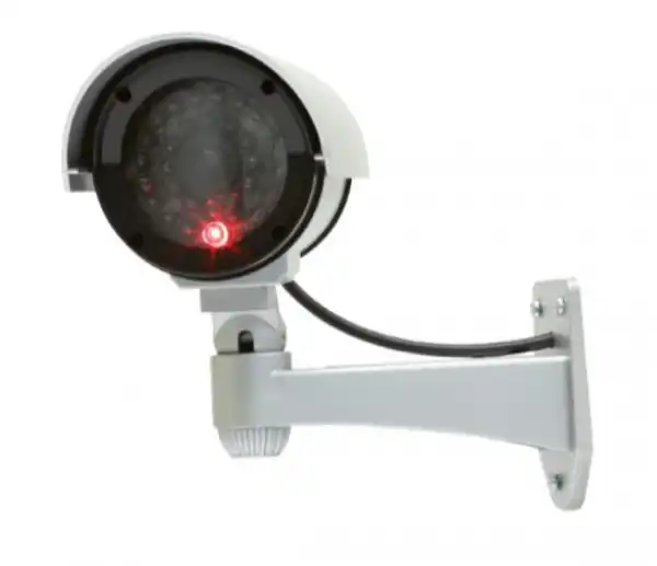 Lazna kamera srebrna HSK110 Outdoor dummy security camera