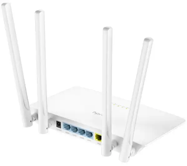 Cudy WR1200 AC1200 Dual Band 2.4+5Ghz Wi-Fi Ruter 1W/4LAN 10/100Mbps, 4x5dBi, GUEST/WPS/DDNS