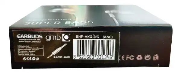 BHP-AKG-3,5 Gembird MP3 slusalice sa mikrofonom + volume kontrol (1x3,5mm) ANC
