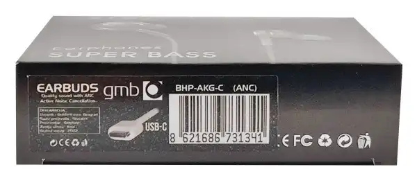 BHP-AKG-C Gembird MP3 slusalice sa mikrofonom + volume kontrol (1xType-C) ANC