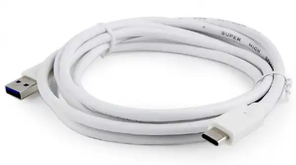 CCP-USB3-AMCM-6-W USB 3.0 AM to Type-C cable (AM/CM), 1.8 m, white