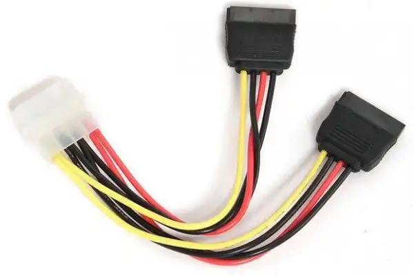 CC-SATA-PSY Gembird 2 xSerial ATA power supply kabl flat 15cm