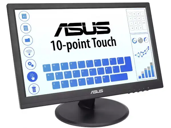 Monitor ASUS  VT168HR 15.6''/TN,touch/1366x768/60Hz/5ms GtG/VGA,HDMI/VESA/crna