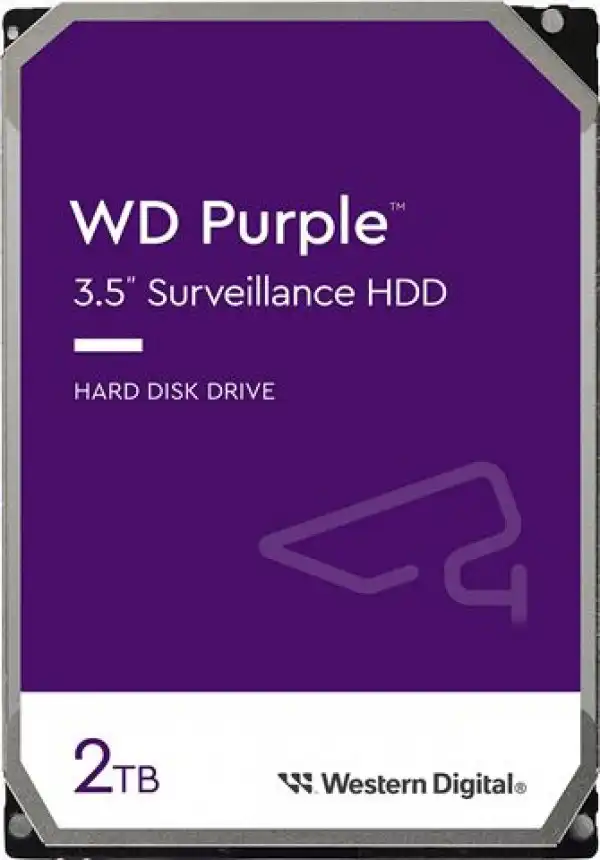 WD 3,5'' SATA 2TB Purple Surveillance WD23PURZ