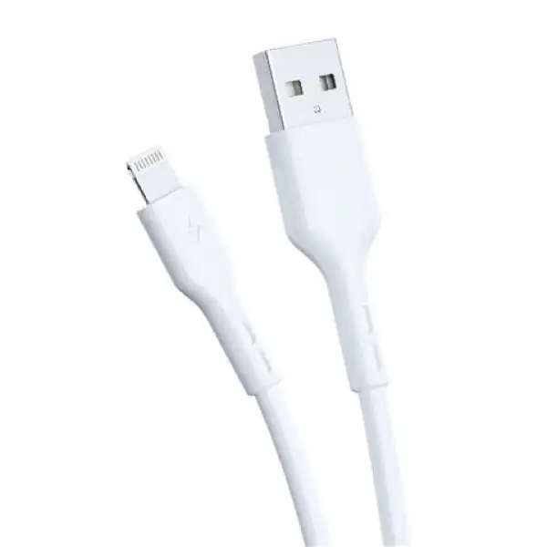 CC CABLE 3A USB-A 3.0->LIGHTNING, 2m, MS, bijeli