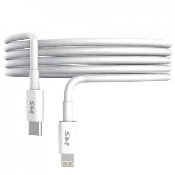 CC CABLE USB-C ->LIGHTNING, 1m, bijeli