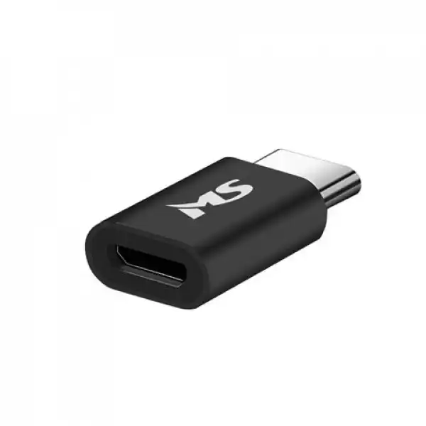 CC ADAPTER microUSB -> TYPE C, MS, black