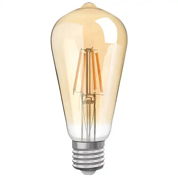 Filament Sijalica/ E27/6W/220V/Toplo Bela/2200K/ST64/GOLDEN/600 lm ( 130520 )