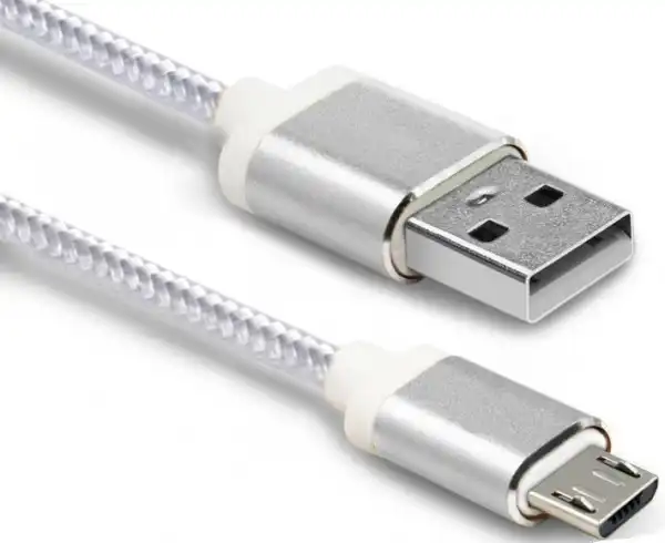USB,upleteni kabl, Android, duzine 2m, Tamno sivi ( 99908 )