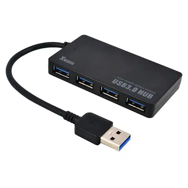 USB 3.0 HUB 4-PORT(1 xUSB3.0+3 xUSB2.0), kabl 13cm ( 129485 )