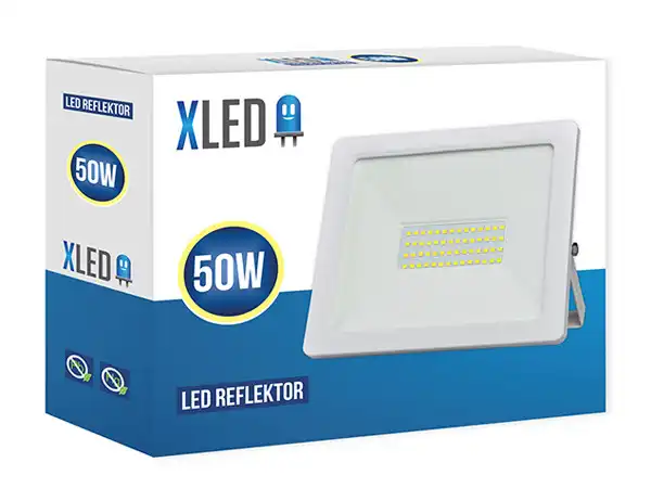 Led reflektor 50W,  6500K, 4000Lm ,IP65, AC220-240V beli ( 110869 )