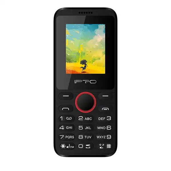 2G GSM Feature mobilni telefon 1.77'' LCD/800mAh/32MB/DualSIM//Srpski jezik/Crno-Crven ( 126423 )