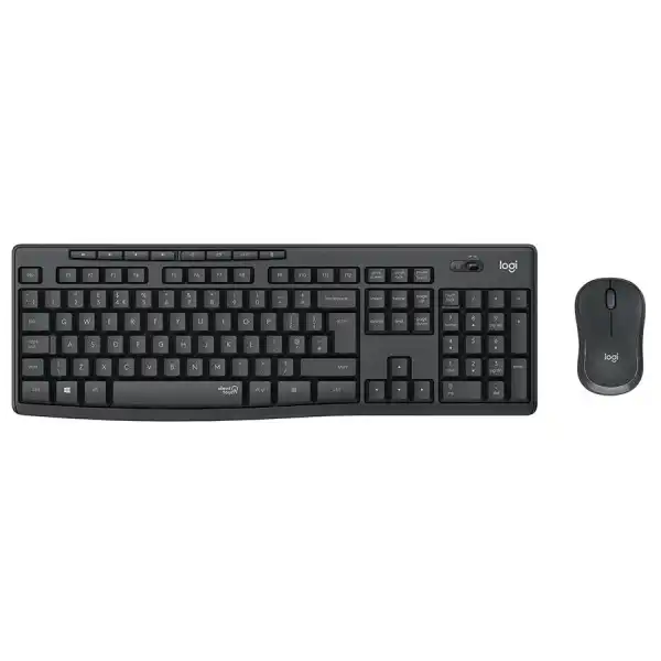 LOGITECH MK295 Silent Wireless Combo - GRAPHITE - HRV-SLV - 2.4GHZ - NA - INTNL ( 920-009809 ) 