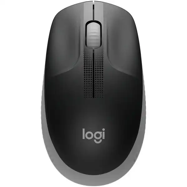 LOGITECH M190 Full-size wireless mouse - MID GREY - 2.4GHZ - EMEA - M190 ( 910-005906 ) 