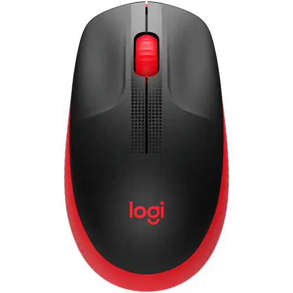 LOGITECH M190 Full-size wireless mouse - RED - 2.4GHZ - EMEA - M190 ( 910-005908 ) 