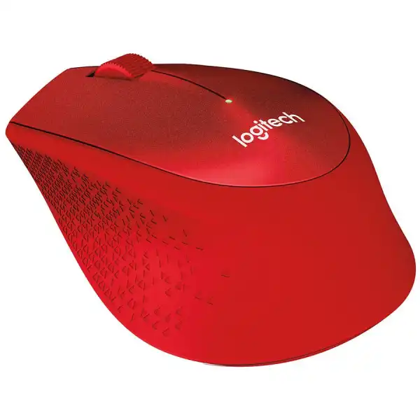 LOGITECH M330 Wireless Mouse - SILENT PLUS - RED ( 910-004911 ) 