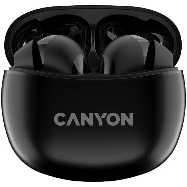 Canyon TWS-5 Bluetooth headset, with microphone, BT V5.3 JL 6983D4, Frequence Response:20Hz-20kHz, battery EarBud 40mAh*2+Charging Case 500