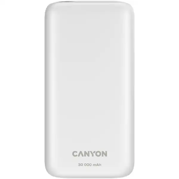 CANYON PB - 301, Power bank 30000mAh Li-poly battery, Input Micro: DC5V2A, 9V2A Input Type c PD : DC5V3A, 9V2A, Output Type C  PD:5V3A,9V2.