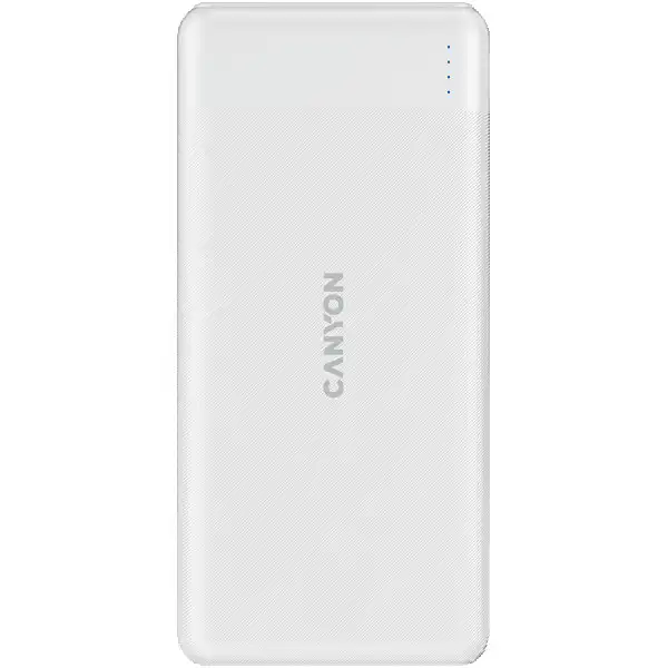 CANYON PB-109, Power bank 10000mAh Li-poly battery, Input Lightning &Type C  : 5V2A, 9V2A PD 18W(Max), Output Type C 5V3A,9V2.2A,12V1.5A 20