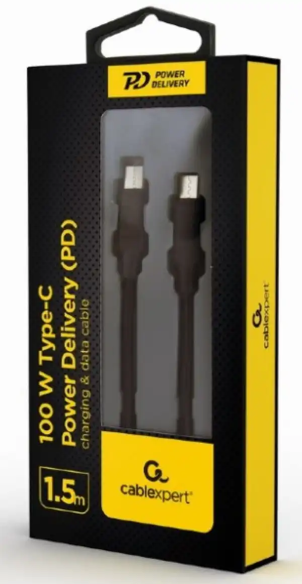 CC-USB2-CMCM100-1.5M Gembird 100W Type-C Power Delivery (PD)