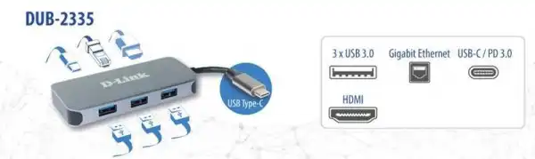 DLink USB 3.0 Gigabit adapter DUB-2335