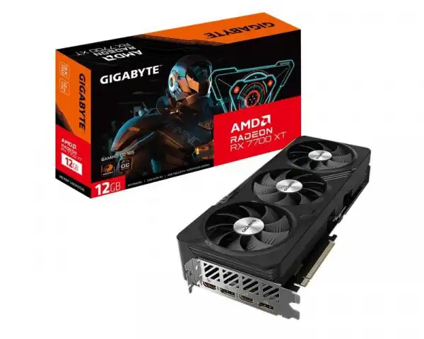 GIGABYTE AMD Radeon RX 7700 XT 12GB 192bit GV-R77XTGAMING OC-12GD