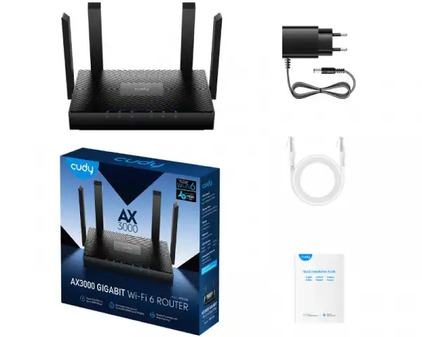 CUDY WR3000 AX3000 Gigabit Wi-Fi 6 ruter
