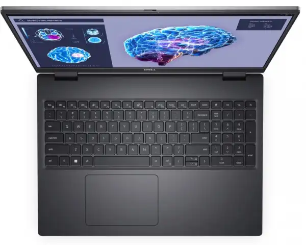 DELL Precision M7680 16'' FHD+ 500nits i9-13950HX 32GB 1TB SSD RTX 3500 12GB Backlit FP SC Win11Pro 3yr ProSupport