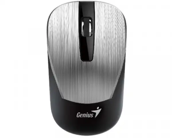GENIUS NX-7015 IRON GREY Wireless Optical USB metalik sivi miš