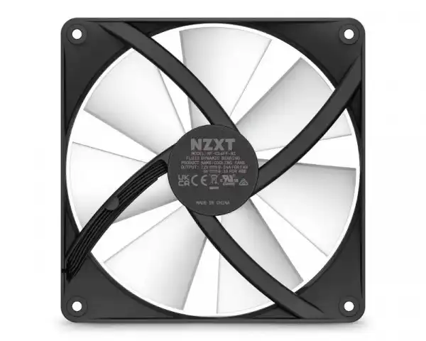 NZXT F140RGB Core 140mm ventilator crni (RF-C14SF-B1)